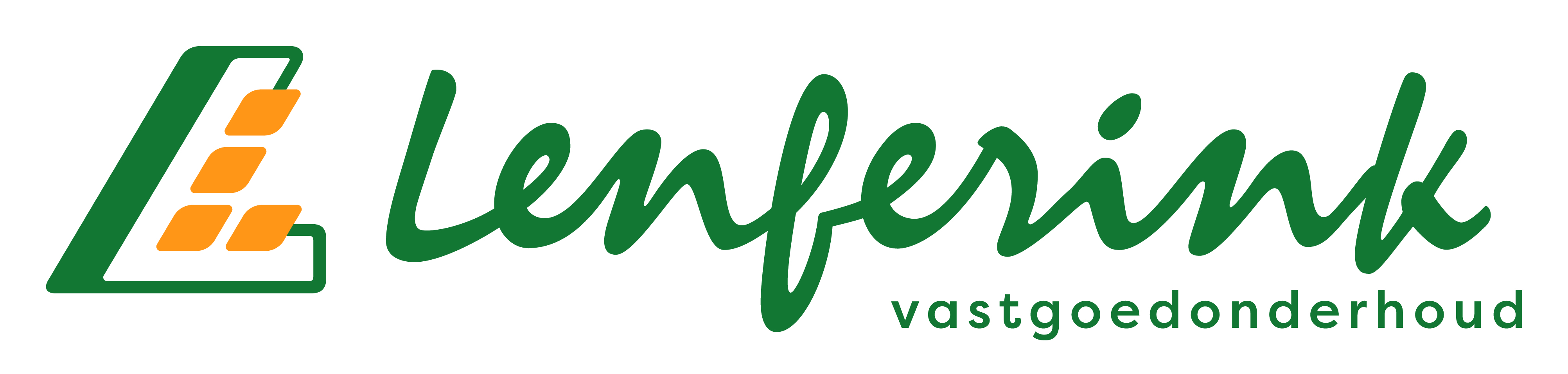 Lenferink Logo Lock Up CMYK